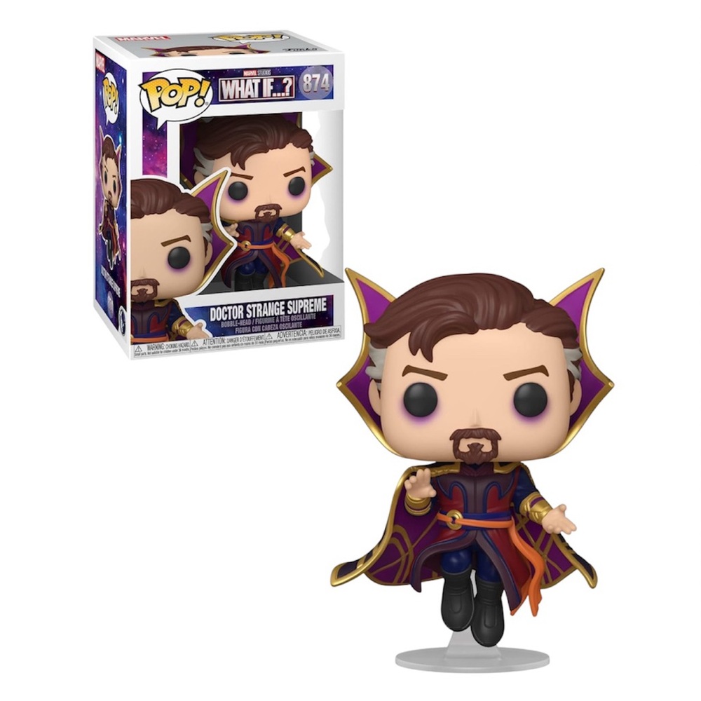 Funko Pop! What If...? Doctor Strange Supreme #874 Exclusive 🆕 Glow in the Dark